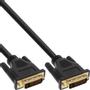 INLINE DVI-D Cable Premium 24+1 male to male Dual Link gold plated 10m