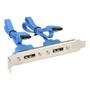INLINE eSATA Slotblech 2x eSATA - 30cm