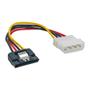 INLINE SATA Stromadapterkabel an 4-Pol Molex - 15cm