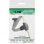 INLINE Seriell. Einbaublech D-Sub9 0,25m (33208)