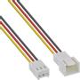 INLINE Kabel Lüfter 3pol Molex-St. > Bu. 0,6m