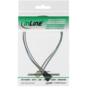 INLINE LÃ¼fterkabel VerlÃ¤ngerung PWM â€“ 0,3m (33328A)