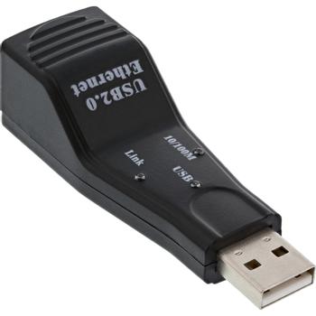 INLINE USB 2.0 Network Adapter 10 / 100MBit (33380H)