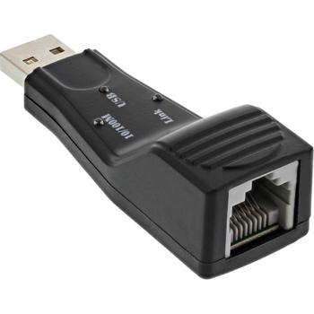 INLINE USB 2.0 Network Adapter 10 / 100MBit (33380H)