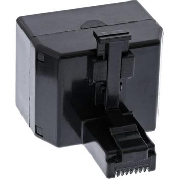 INLINE ISDN Verteiler - 1x RJ45 Stecker an 2x RJ45 Buchse (69934)