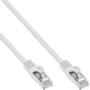 INLINE Patchkabel RJ45 CAT5e Hvid S-FTP 0.5 m.
