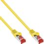INLINE Patch Cable S/FTP PiMF Cat.6 250MHz PVC copper yellow 3m