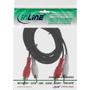 INLINE Audio Cable 2x RCA male to male 1m (89933C)