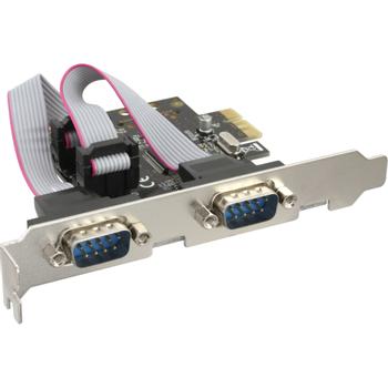 INLINE I/O PCI-Express 2x ext. seriell (76619C)