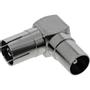 INLINE Adapter Antenne Koaxial gewinkelt [Stecker (69915M)