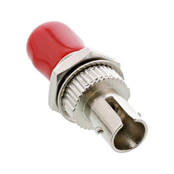 INLINE Fiber Optical connector Simplex ST/ST multimode metal sleeve (89990B)