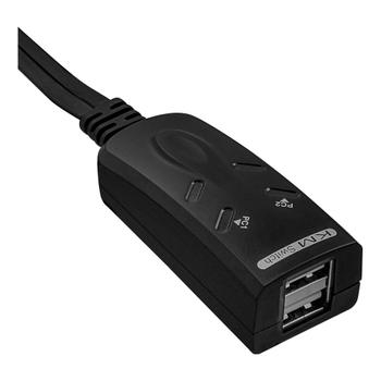 INLINE 60603I, USB, USB, 1,2m, Sort (60603I)