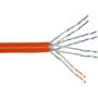 INLINE Duplex Installation Cable S/FTP PiMF Cat.7a AWG23 1200MHz halogen free orange 50m