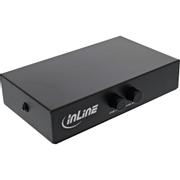 INLINE USB 2.0 switch manual, USB-A device to 2 computers