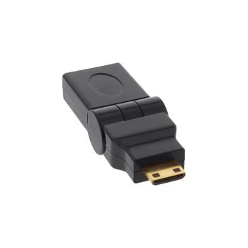 INLINE HDMI Adapter flexibel, HDMI A auf Mini HDMI C (17690M)