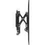 INLINE Heavy-duty wall mount, tiltable, for flat screen TV (37-80"), max. 75kg, black (23118A)