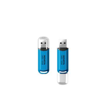 A-DATA AC906-32G-RWB USB-Stick 32 GB USB Typ-A 2.0 Blau, Transparent (AC906-32G-RWB)