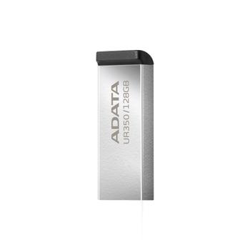 A-DATA STICK ADATA UR350 128 GB (nickel/ schwarz,  USB-A 3.2 Gen 1 (5 Gbit/s)) (UR350-128G-RSR/BK)