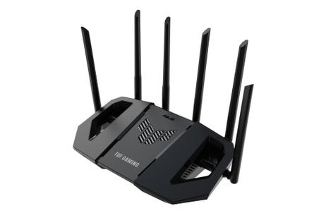 ASUS TUF-BE6500 Wireless Wifi 7 BE6500 Dual Band Gigabit Router (90IG0920-MO9C00)