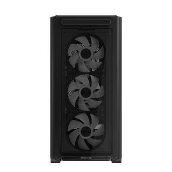 ASUS A23 PLUS Tempered Glass ARGB mATX Case - Black (90DC00K0-B19010)