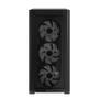 ASUS A23 PLUS Tempered Glass ARGB mATX Case - Black