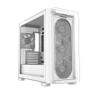 ASUS A23 PLUS Tempered Glass ARGB mATX Case - White (90DC00K3-B19010)