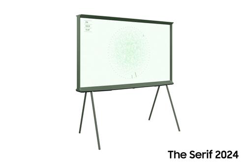 SAMSUNG The Serif 50" 4K QLED Smart TV Ivy Green (TQ50LS01DBUXXC)