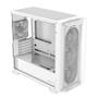 ASUS A23 PLUS Tempered Glass ARGB mATX Case - White (90DC00K3-B19010)