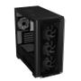 ASUS A23 PLUS Tempered Glass ARGB mATX Case - Black (90DC00K0-B19010)