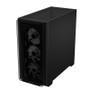 ASUS A23 PLUS Tempered Glass ARGB mATX Case - Black (90DC00K0-B19010)