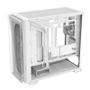 ASUS A23 PLUS Tempered Glass ARGB mATX Case - White (90DC00K3-B19010)