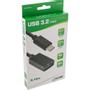 INLINE USB 3.1 OTG Adapter Cable, Type C male to A female, black, 0,15m (35800)