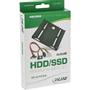 INLINE HDD/SSD mounting frame SET with SATA and power cable, angled, with screws (39950W)