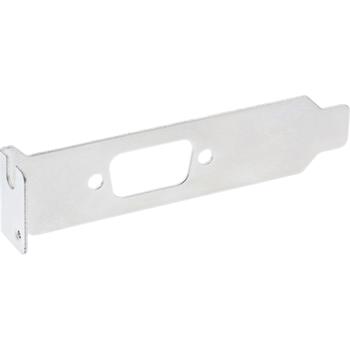INLINE Low Profile Slot Bracket with hole for DB9 connector (33208D)
