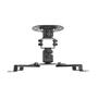 INLINE Basic projector ceiling mount, 15cm, max. 13.5kg (23122A)