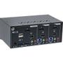 INLINE Desktop KVM Switch, 2-port, Dual Monitor, Displayport 1.2 + HDMI 2.0, 4K, USB 3.0, Audio (62642I)