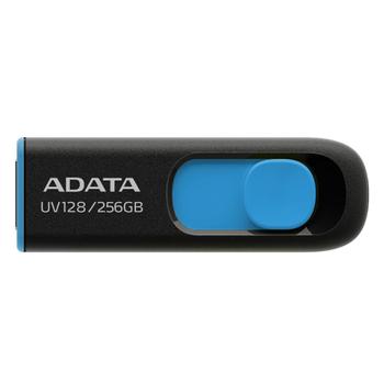 A-DATA USB 256GB UV128 bkbu 3.0 | Interface USB 3.2 Gen 1 (AUV128-256G-RBE)