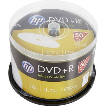 HP DVD+R IJ PRINT 16X 50PK cake (DRE00026WIP-3)