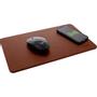 INLINE Mouse pad, wireless charging, 370x225x7mm,  brown (55496)