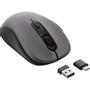 INLINE Mouse 3-in-1, Bluetooth + 2x 2.4GHz, 5 buttons, optical, grey/black