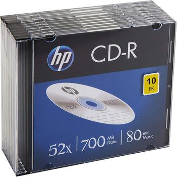 HP CDR 52X 10PK slim case HP (CRE00085-3)