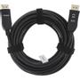 INLINE DisplayPort 1.4 AOC cable active, 8K4K, black, gold, 20m (17220I)