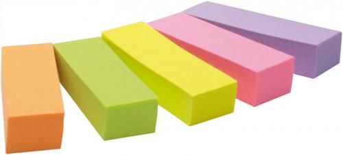 3M Post-it Indexmarkører 15x50 papir ass. neon (5) (7100172770*6)