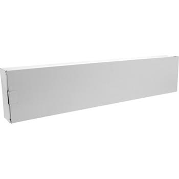 INLINE 19" Cable management panel, 5 large brackets, RAL9005, black (19110C)