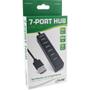 INLINE USB 2.0 7 Port Hub, Type-A male to 7x Type-A female, black (33293D)