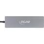 INLINE USB 3.2 Type-C Multi Hub (3x USB-A 5Gb/s + USB Type-C (PD 100W), card reader, HDMI 4K@30Hz), OTG, aluminum housing (33271O)