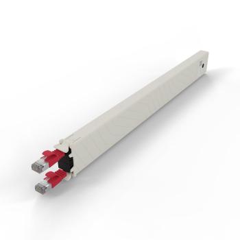 PATCHBOX Cassette / 8RU / STP / Red (CONEX8STPRD)