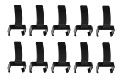 LinkIT ColorFlex Cat6a clips svart ColorFlex clips 10pcs/5 pair