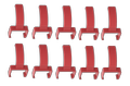 LinkIT ColorFlex Cat6a clips rød ColorFlex clips 10pcs/5 pair