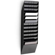 DURABLE Brochureholder Flexiboxx A4L 12-fag sort
